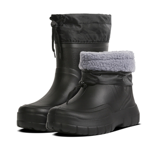 أحذية مقاومة للانزلاق مضادة للزيت مصممة لظروف الشتاء القاسية توفر دفئًا استثنائيًا أحذية لقم الكاحل الحرارية - Product Image 1