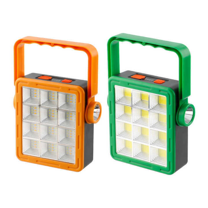 Wholesale Muti Modes Solar Usb Rechargeable Work Light Waterproof Portable Outdoor Flood Light Rechargeable Work Light