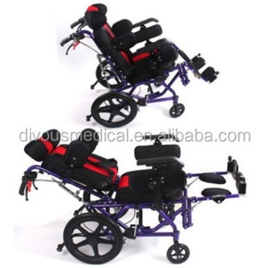 Silla de Ruedas Manual para Niños con Parálisis Cerebral y Adultos Mayores con Hemiplejia por Accidente Cerebrovascular, Superventas - Product Image 2