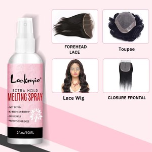 All'ingrosso 60ml Private Label di fusione Spray per parrucche colla veloce meno merletto di fusione Spray estrema tenuta e impermeabile - Product Image 4