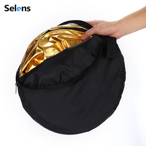 Selens 5 en 1 SLR4-5in1H_60cm Portable Cercle Réflecteur Rond avec Poignée <span class=keywords><strong>pour</strong></span> Photographie <span class=keywords><strong>Photo</strong></span> Studio Éclairage Extérieur - Product Image 2