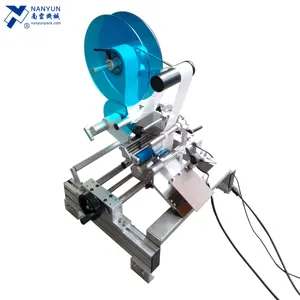 NY-816 Hoge Snelheid Bag Label Applicator Voor Vffs Hffs Flow Continue Verpakking Machine Auto Sticker Etikettering Machine 110Mm