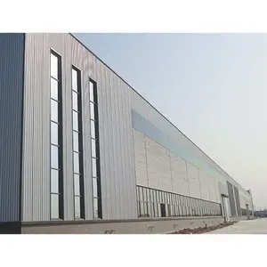 China Customized Light Steel Structure Workshop Shed Warehouse Steel Building Construction
