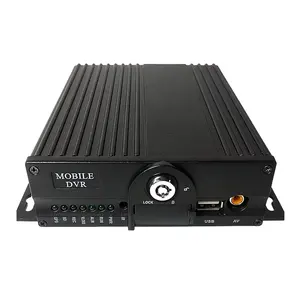 Full HD 1080P 4 channel Mobile DVR Car Taxi Video Recorder dual SD card MDVR