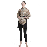 Groothandel Burkini Leverancier Moslim Badkleding Langarm Shirts Lange Broeken Hoeden Midden-Oosterse Buitensport Zonbescherming Conservatief