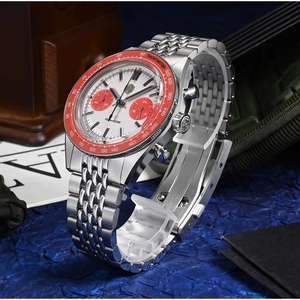 ซานมาร์ติน SN0116JS นาฬิกาโครโนกราฟนาฬิกาข้อมือผู้ชาย VK64 39.5 มม.สปอร์ตสวีป ซีคอนด์ แซฟไฟร์กันน้ำ 10 บาร์ - Product Image 2