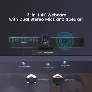 <span class=keywords><strong>Webcam</strong></span> de conférence Offre Spéciale 4K VA300C 8.29MP 5X 4 Mics Fonction AI <span class=keywords><strong>Webcam</strong></span> PTZ 3 en 1 - Product Image 6