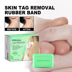 Élimination des verrues à la mélanine enlevant les granules de viande savon sûr 125g savon contre l'acné nettoyage du corps savon d'élimination des verrues nettoyage du corps doux - Product Image 4