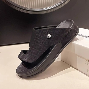 Nouvelles pantoufles de style moyen-oriental pour l'extérieur, sandales arabes pour hommes à semelle épaisse, chaussures décontractées pour hommes - Product Image 2