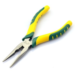 Shengda Wire Cutters 8 Inch Rubber Handle Serrated Jaw Industrial Grade Chrome Vanadium Steel Pliers - Product Image 2
