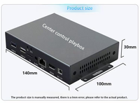 Télécommande Réseau Multimédia Informations wifi Lecteur set-top Publicité Médias numériques Signalisation HD TV Android Playback Box