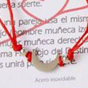 Bracelet en acier inoxydable El Hilo Rojo fait à la main pour la chance et la protection, 12 pièces - Product Image 6