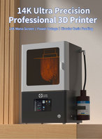 Calidad estable 10,1 pulgadas Tamaño de impresión 16K Impresora de alta precisión Resina LCD Impresora 3D Hoja de metal Impresora 3D