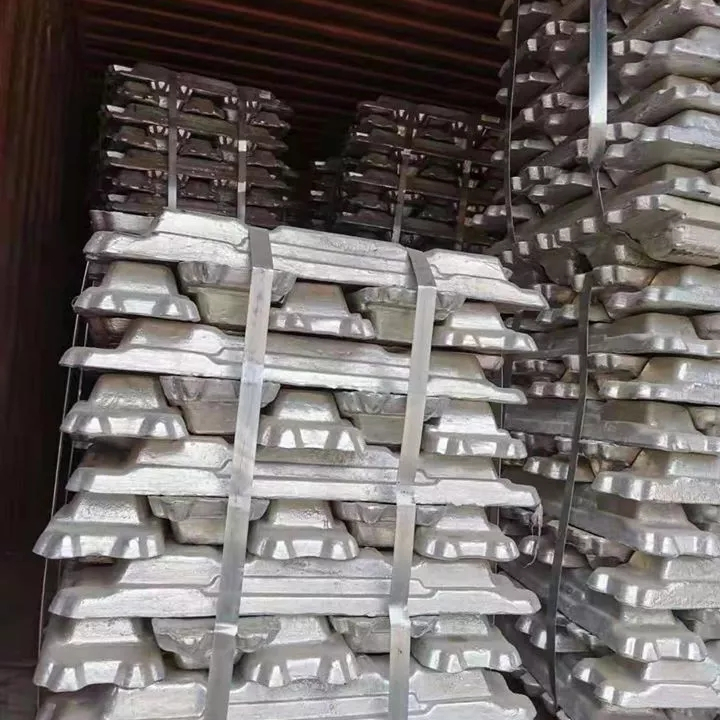 Китайский завод цинковых слитков 99,5/99,95/99,99/99,995 цинковых слитков