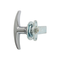 Serrure à compression BS307, fabricant de serrures, ensemble de poignées de porte métalliques industrielles, poignée en forme de T, serrure en alliage de zinc
