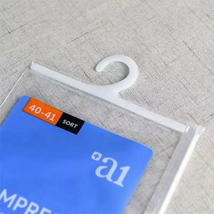 High Quality Transparent PET Resealable <strong>Zipper</strong> <strong>Bags</strong> for Apparel Accessories Packaging Customizable Size Color Daily Wear <strong>Storage</strong> - Product Image 3