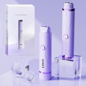 เครื่องโกนขนบิกินี่แบบ 2-in-1 สำหรับผู้หญิง รุ่น 0728 หัวโกนสองด้าน กันน้ำ พร้อมแบตเตอรี่แบบชาร์จไฟได้ผ่านพอร์ต Type-C - Product Image 3