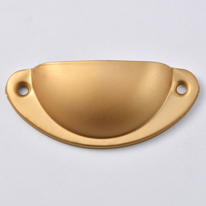 Furniture Handle Oval 82mm Iron Plated Durable Drawer Pull Traditional Style - Product Image 4