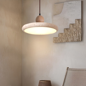 모던 주방 아일랜드 펜던트 조명 LED 레스토랑 가정용 스톤 싱글 펜던트 조명 - Product Image 5