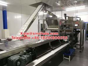 2024 nueva línea de producción de confitería industrial máquina para hacer depósitos de dulces suaves de malvavisco con forma de helado Halal - Product Image 3