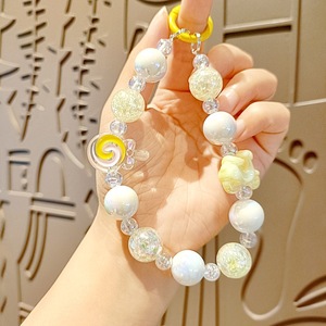 Creative Chip <strong>Bead</strong> DIY <strong>Beaded</strong> Chain <strong>Keychain</strong> Girls Bag Accessory Claw Machine Gift - Product Image 4