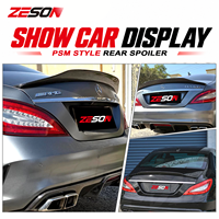 Aileron arrière de coffre style PSM en fibre de carbone pour Mercedes-Benz W218 CLS300 CLS350 CLS400 CLS500 CLS63 AMG Berline 2012-2017