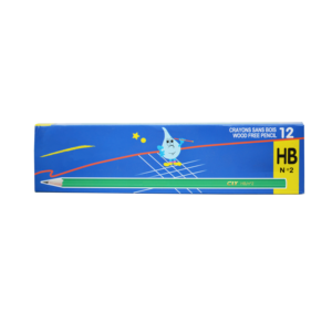 Niños 12PCs HB Lápices fabricante en China Venta al por mayor Lápiz de plástico con borrador - Product Image 1