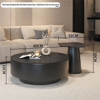 Nouvelle Table Basse Minimaliste en Marbre 2026 – Durable et Écologique pour Petits Appartements, Salon, Luxe Haut de Gamme