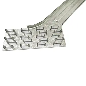 Travetto in acciaio zincato travetto a traliccio dimensionale per montaggio frontale con connettori strutturali