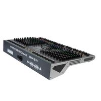 Console de mixage audio MX18 18 canaux avec 99 effets DSP, Bluetooth, USB, MP3 et alimentation fantôme 48V pour DJ, scène et studio