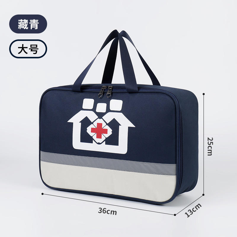 Large-sized, dark blue