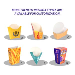 SenAng Boîte à frites jetable en gros pour restauration rapide, emballage à emporter pour frites et chips - Product Image 3