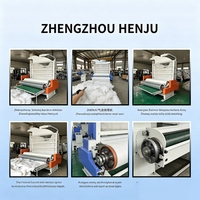 Machine de cardage à flux d'air pour fibres de matelas et couettes, machine d'ouverture et de cardage Air-Lay pour couvertures douces et matelas