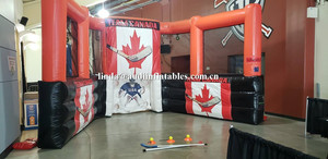 Nouveau jeu de hockey sur glace gonflable avec tir au slap shot, jeu de tir sur glace pour la vente - Product Image 3
