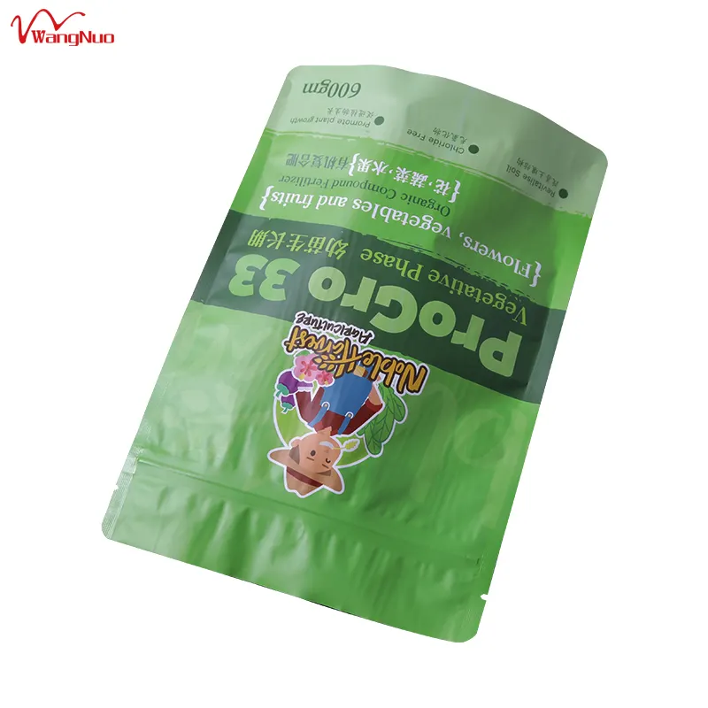Customized Food Grade Printed Stand Up Aluminum Foil Powder Packaging Bag Plastic Mylar Zipper Doypack