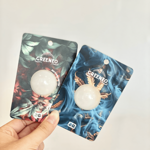บรรจุภัณฑ์พลาสติกใสแบบมีโลโก้สั่งทำได้ สำหรับบรรจุยาเม็ด 100 มก. หรือกัมมี่แบบรับประทานได้ พร้อมแผ่นรองด้านหลัง - Product Image 2