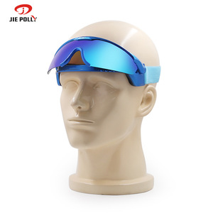 Jie Polly Sport Sunglasses Full Rim Polarized Mirror Lenses Adjustable Strap Windproof Cycling Outdoor <b>Driving</b> <b>Glasses</b> - Product Image 2