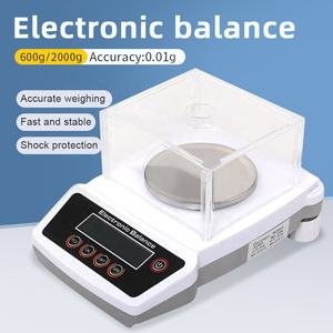 Nueva llegada balanza analítica 2kg/0,01g balanza de precisión Digital de laboratorio báscula de laboratorio balanza de precisión compacta - Product Image 2