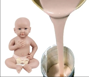 Silicone liquide Platinum Cure Skin Tone pour <span class=keywords><strong>la</strong></span> fabrication <span class=keywords><strong>de</strong></span> poupées reborn, matière silicone réaliste et douce pour une peau réaliste. - Product Image 6