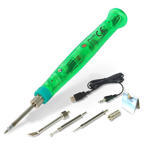 Fer à souder USB portable Pro'sKit 8W 400C, outil de réparation à chauffe rapide Si-168u - Product Image 3
