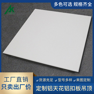 <b>Metal</b> Ceiling Tiles 24 X 24 In Perforated Minimalist Design For Office <b>Grid</b> Installation - Product Image 3