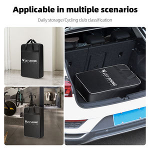 Sac de transport portable WEST BIKING OEM/ODM pour rouleau de vélo, sac de chargement de vélo anti-poussière, sac à dos de cyclisme étanche - Product Image 6