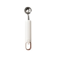 Huishoudelijke handmatige roestvrijstalen ijslepel, fruitschep, gelato lepel, balletjesknipper, schaal-arrangeerhulp