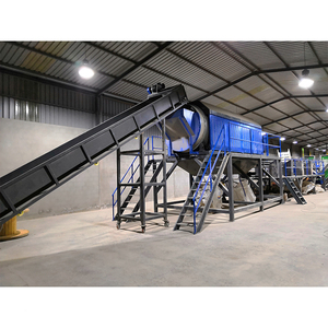 Machine à laver les bouteilles en plastique / Ligne de recyclage des bouteilles en PET / Machine de recyclage des bouteilles en PET lavées à chaud, parmi les 3 meilleures de Chine - Product Image 1