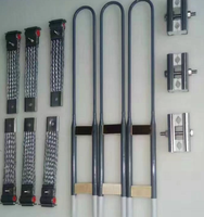 Conector de Correa Trenzada y Soporte de Abrazadera para Elementos Calefactores de MoSi2