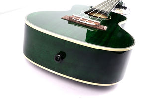 Meubles contrôle <span class=keywords><strong>ukulele</strong></span> de couleur unie, vert, pour <span class=keywords><strong>concert</strong></span> OEM, vente en gros - Product Image 4