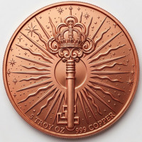 Pièce de monnaie en cuivre pur 999 de 5 oz, couleur cuivre, haute définition, version graffiti 3D UV, série animaux de dessin animé, dragon, édition de collection