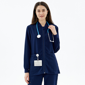 Conjuntos de Uniformes Médicos Tejidos Estilo Jogger Unisex 2023, Ecológicos, Tallas Grandes, Uniformes para Enfermeras y Médicos de Hospital, Venta al Por Mayor - Product Image 2