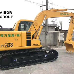 Komatsu รถขุด PC120-6มือสองรถขุดตีนตะขาบที่ใช้ต้นฉบับพร้อมชิ้นส่วนมอเตอร์และปั๊ม - Product Image 4