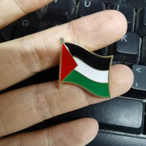 Épingles de décoration personnalisées en émail Palestine, épingles à revers <span class=keywords><strong>Liberté</strong></span> Palestine, badges pour chapeau et col - Product Image 2